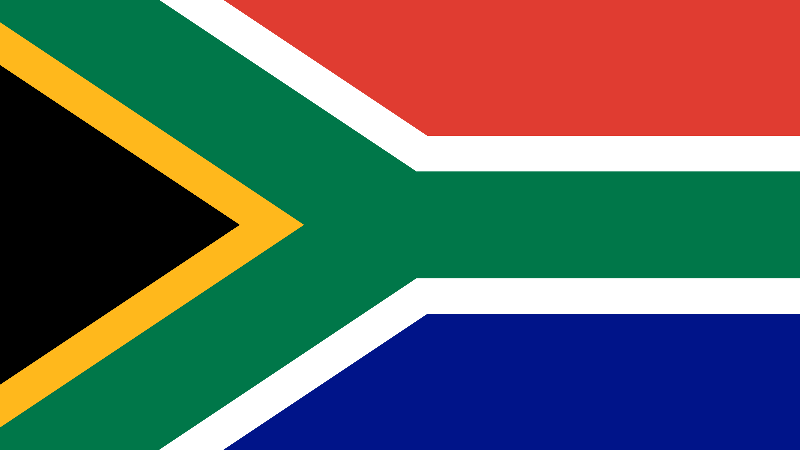 Südafrikanische Flagge