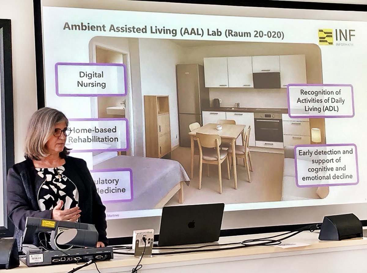 Prof. Madrid gibt Einblicke in ihre Forschung