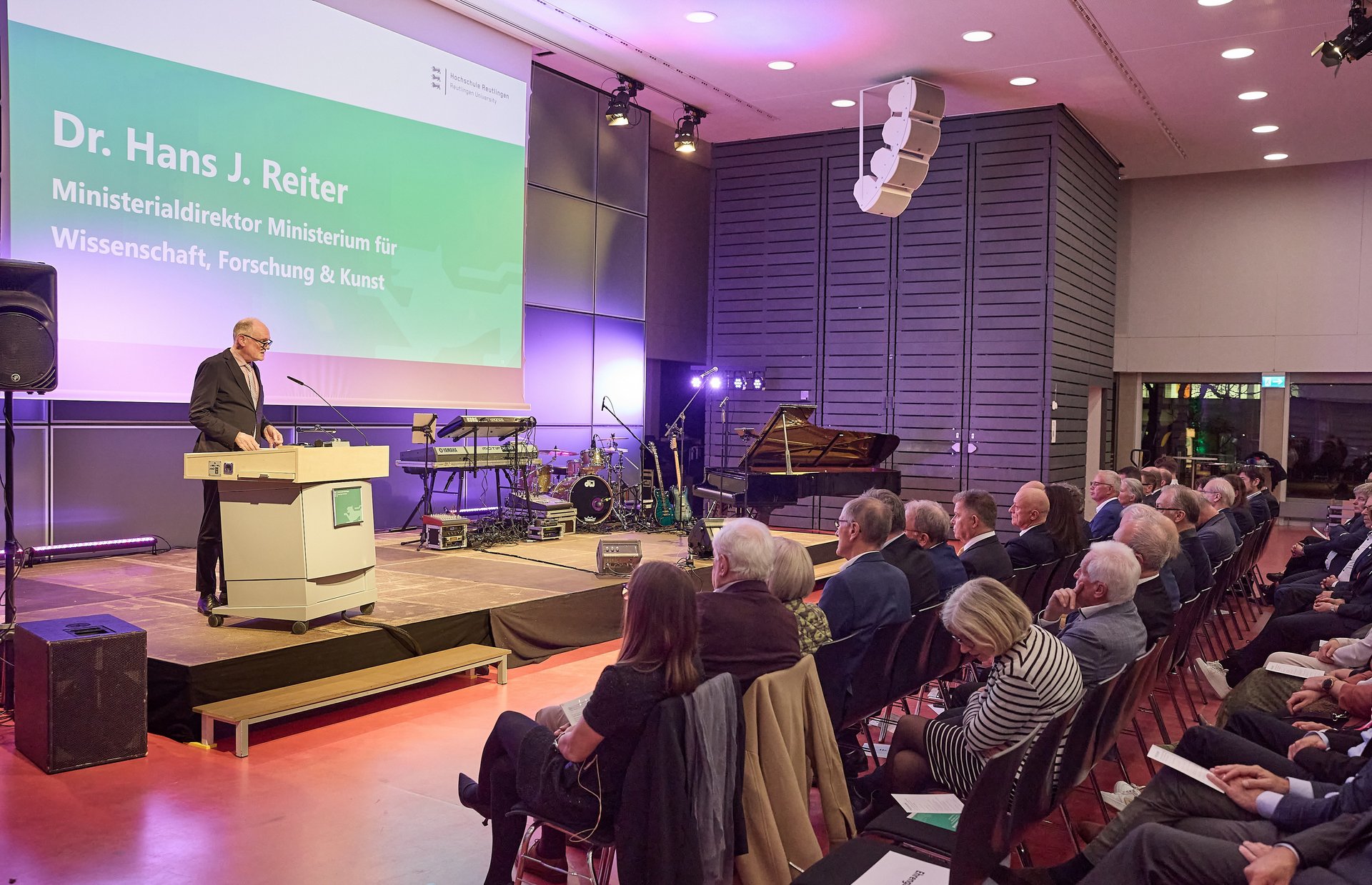 Festredner Dr. Reiter vom MWK